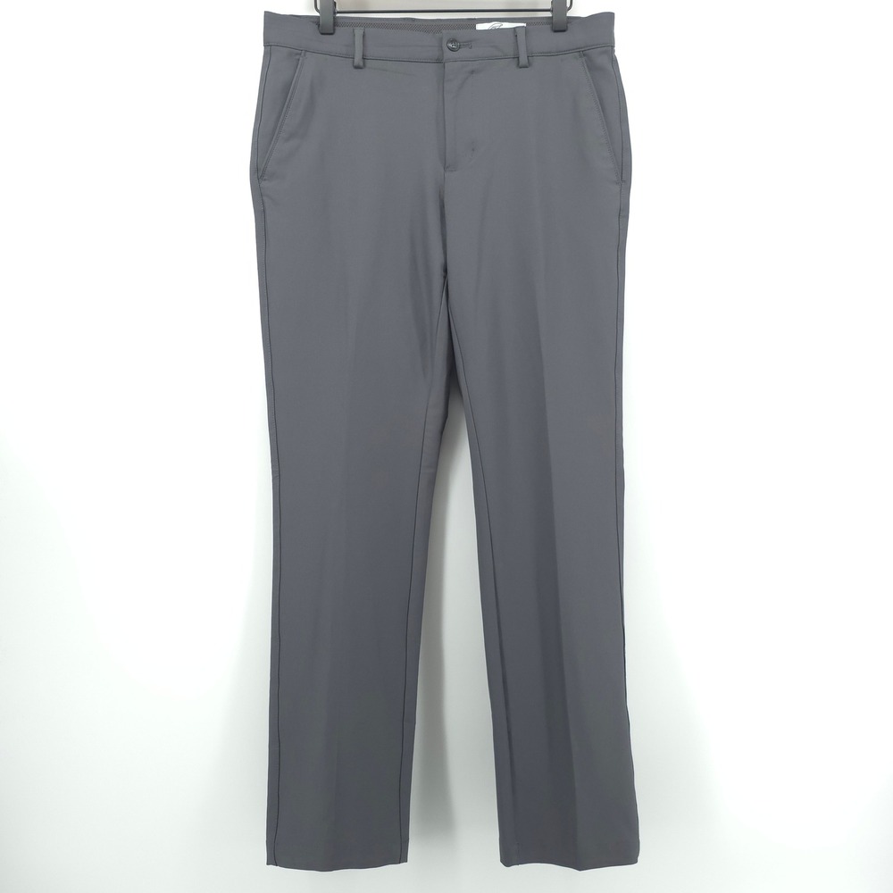 Greg Norman Mens Golf Pants 32x30 Gray Performance Stretch Trousers